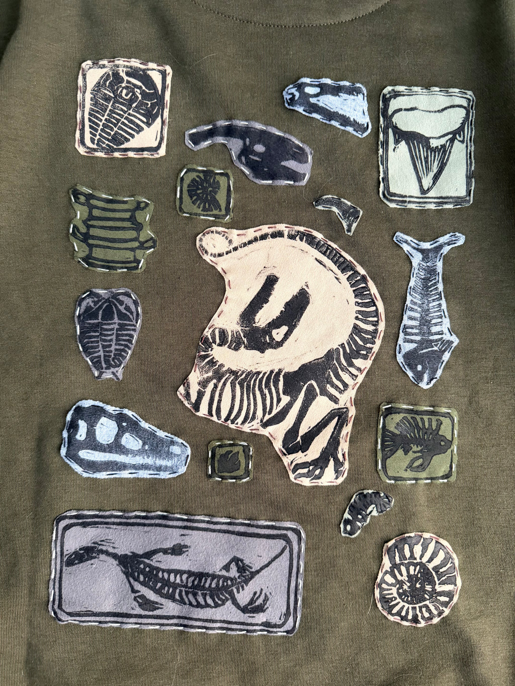 Focus print hoodie (no footprints)