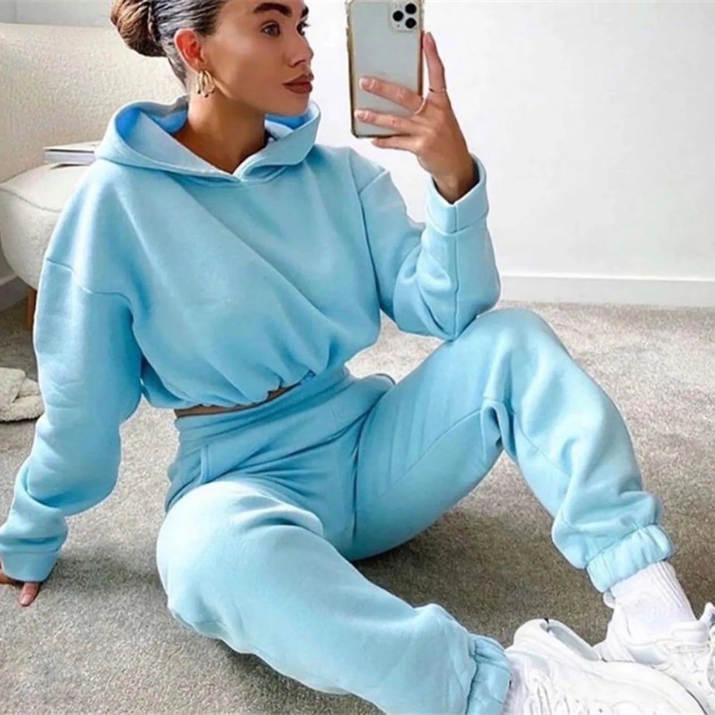 Two Piece Sets Women Tracksuit